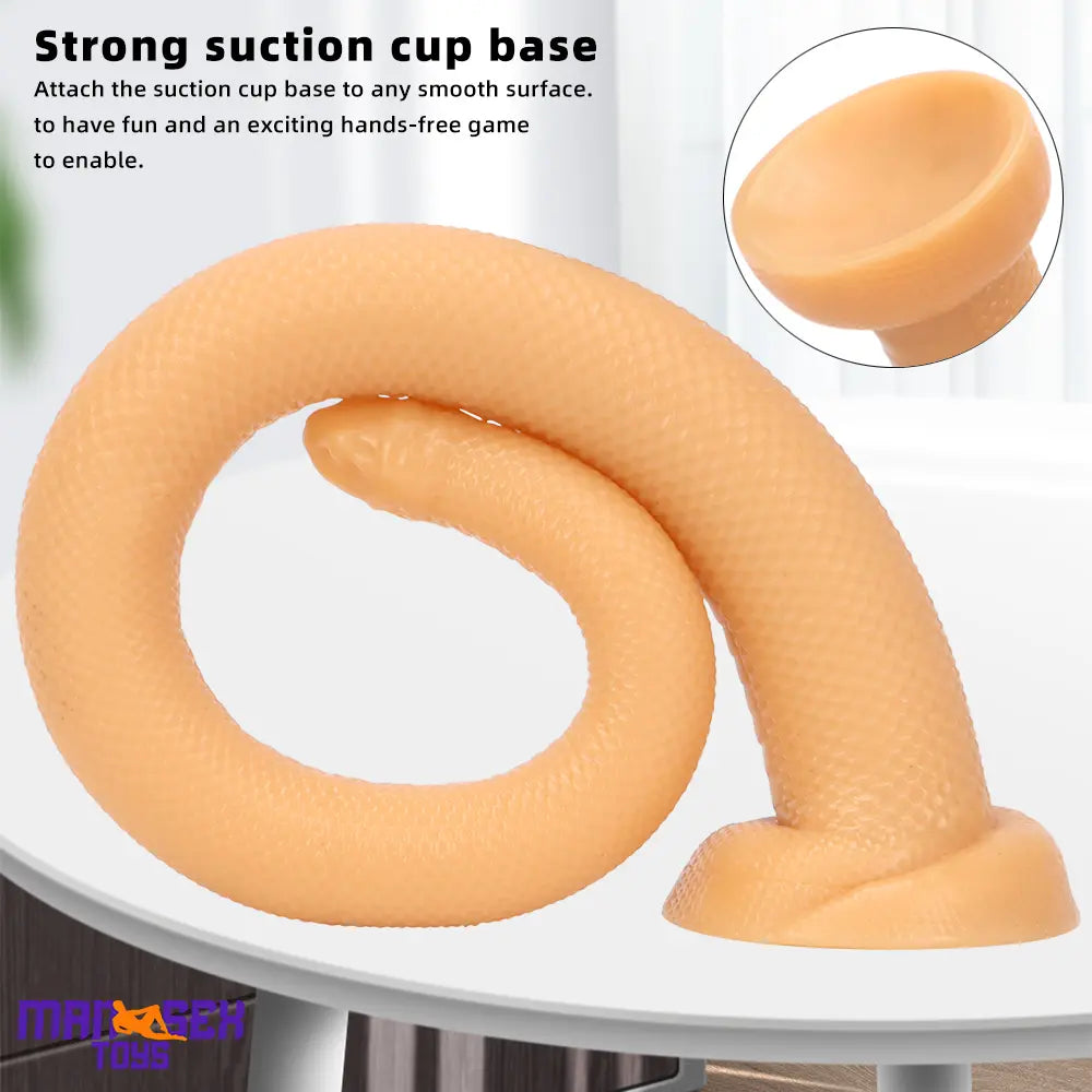 20.07in Long Huge Colorful Snake Dildo For Anal Vaginal Expansion Love