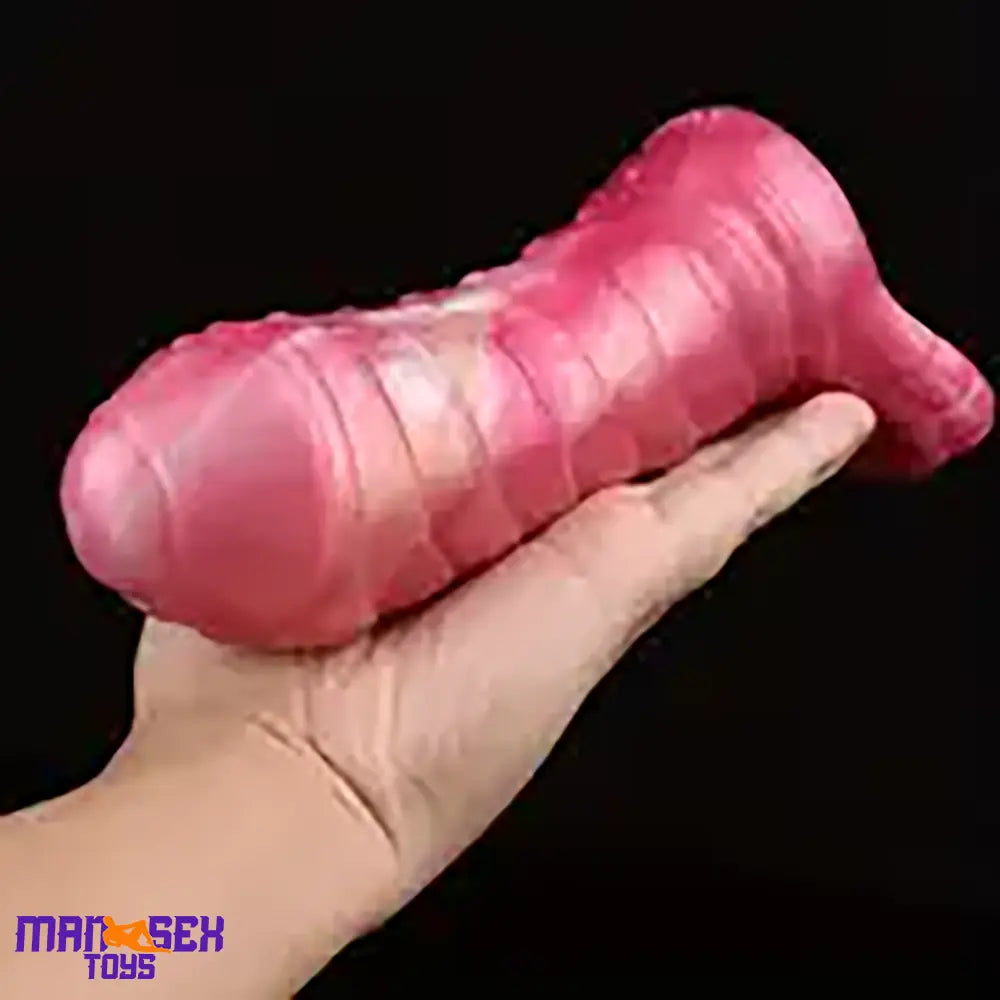 6.1in Silicone Soft Cock Ring Dildo Sleeve Penis Extender Reusable Sleeve