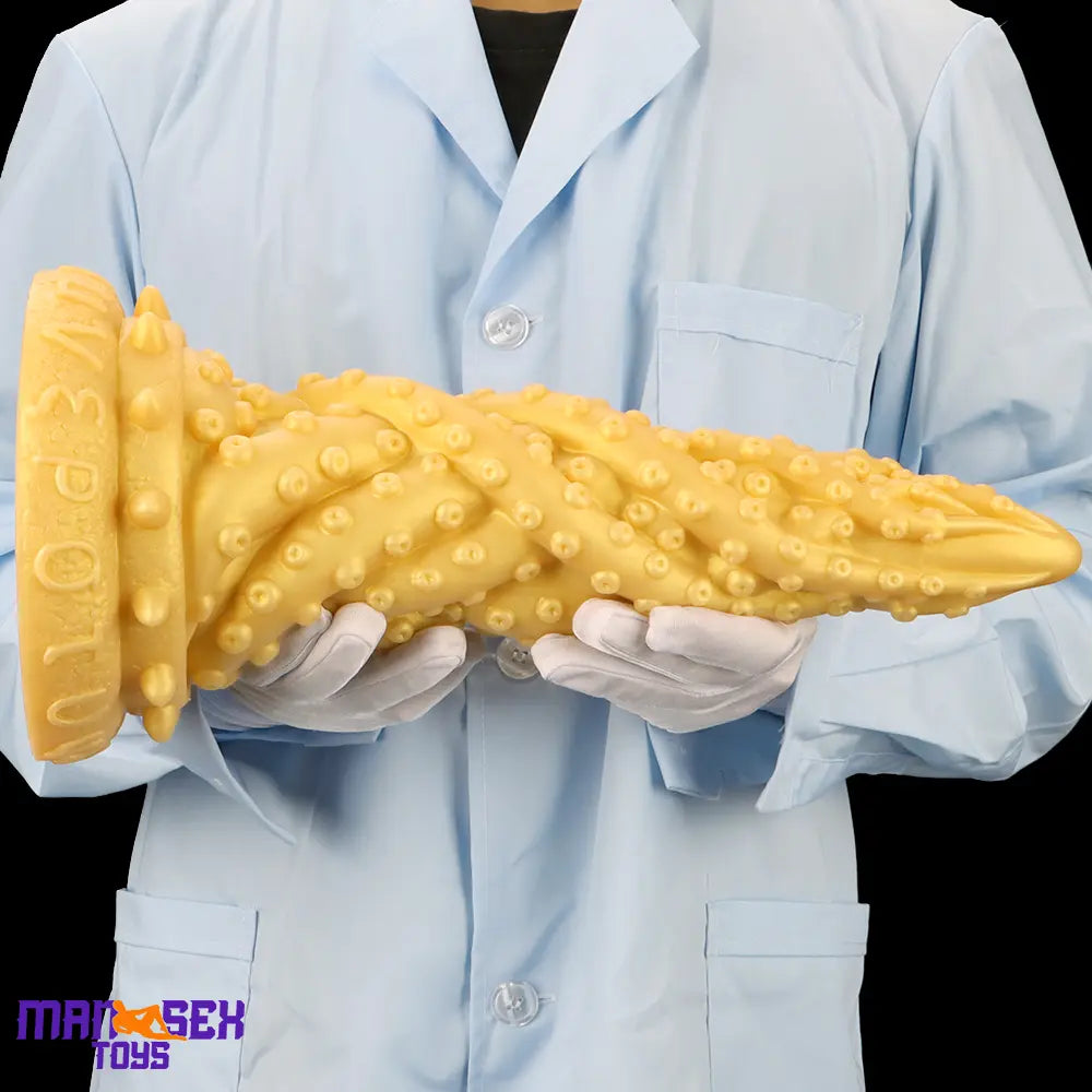 15in Liquid Large Soft Silicone Fantasy Thick Octopus Dildo Cock Love Toy