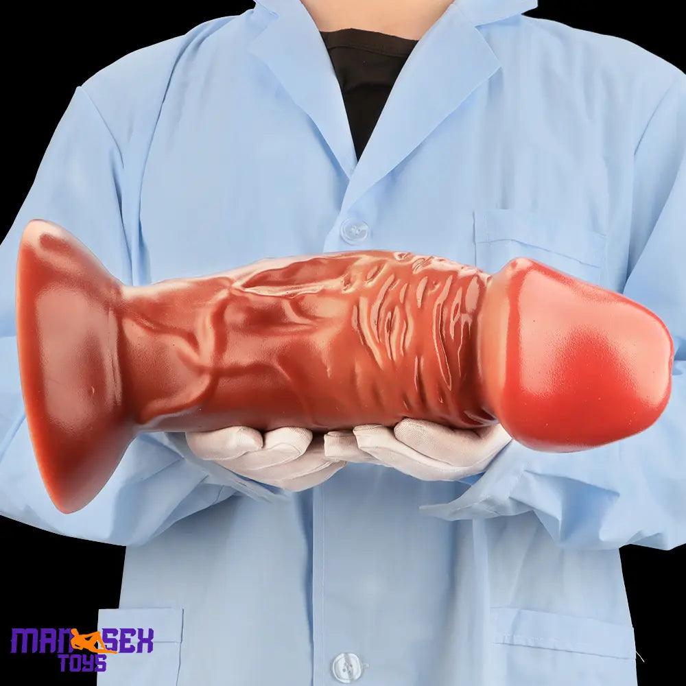 13in Real Looking Super Long Big Thick Silicone Soft Durable Dildo For Gay