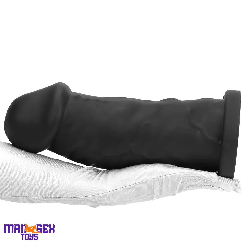 9.25in 11.02in 12.2in Super Big Silicone Soft Mushroom Head Durable Dildo