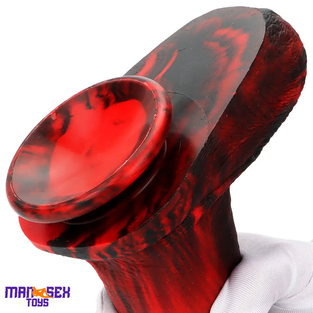 9.05in Large Thick Silicone Soft Mixed Color Dildo For Women Men Cock