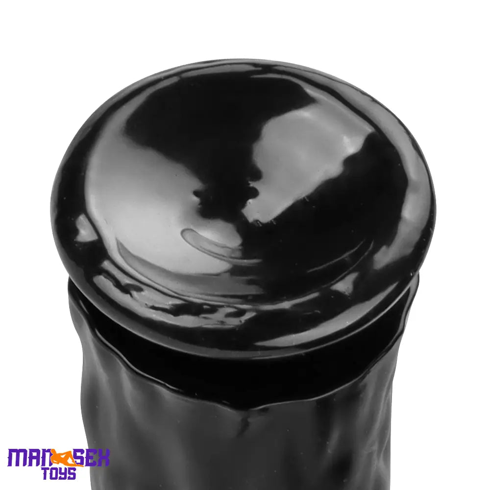 18.11in 22.83in Super Big Long Black Dildo BDSM Sex Toy Suction Cup Base