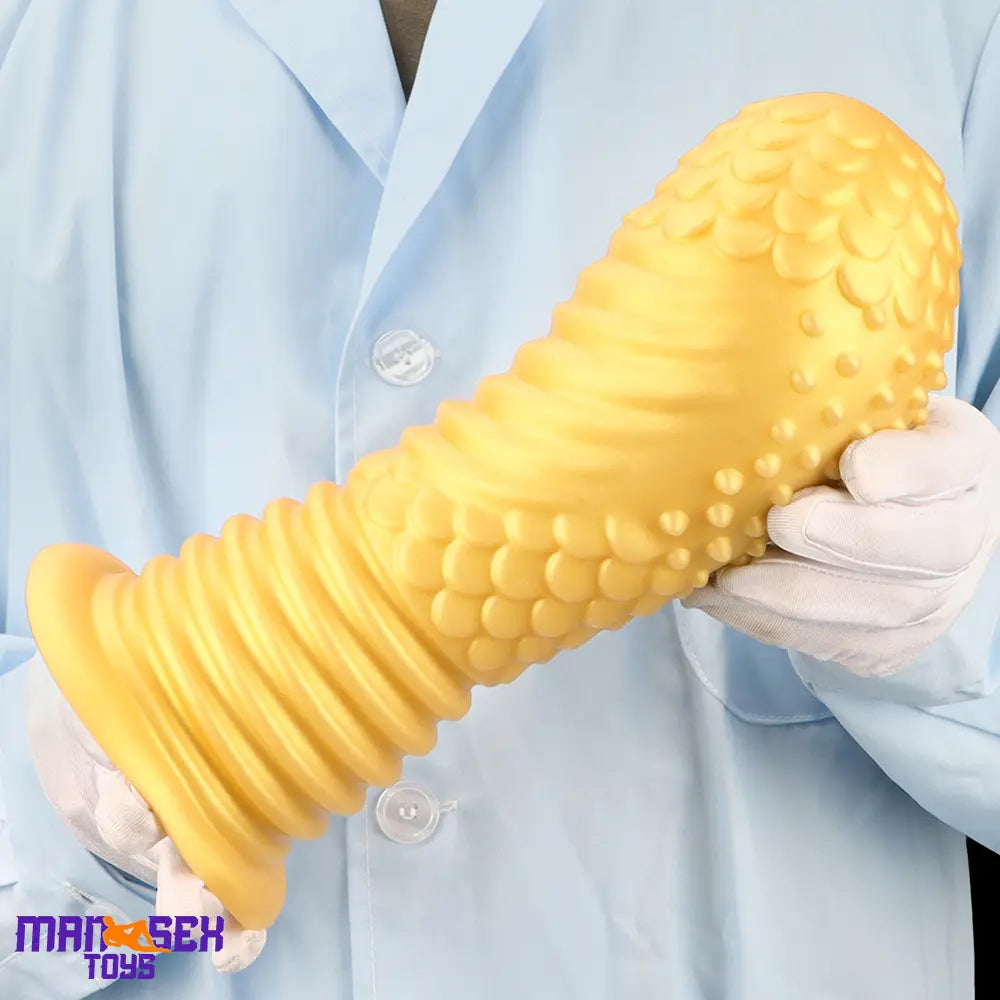 6.1in 8.46in 10.43in Soft Liquid Silicone Thick Fantasy Fat Butt Plug Dildo