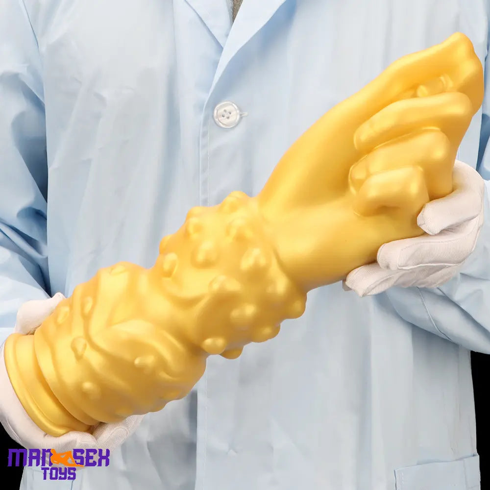 7.87in 10.82in 14in Thick Large Silicone Soft Hands Fist Anal Wide Dildo