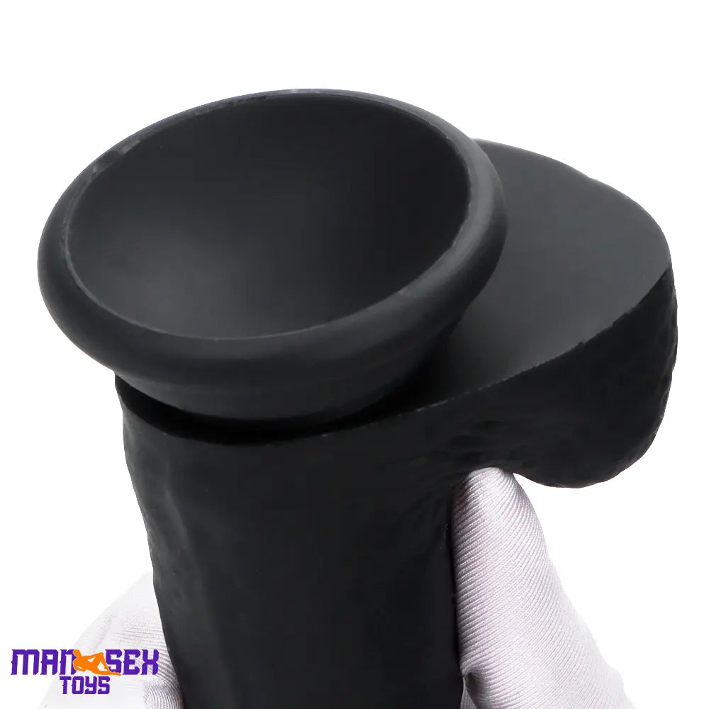 7.67in Premium Silicone Soft Mixed Color Dildo For Sensory Masturbation