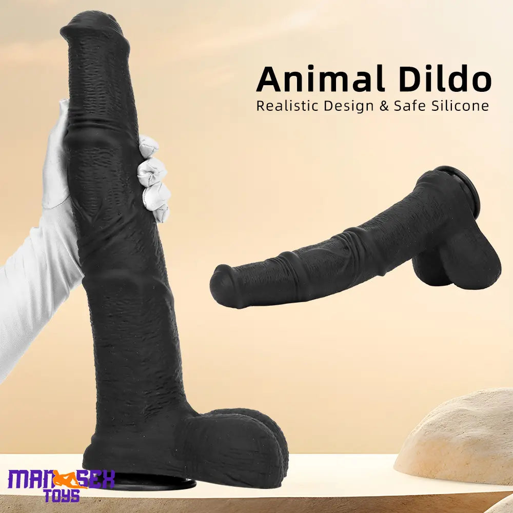 16.14in Super Long Silicone Huge Soft Animal Horse Cock Dildo Sex Cock