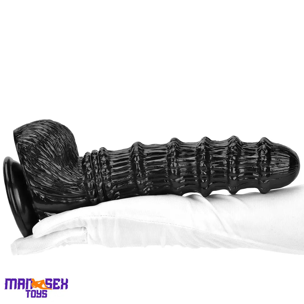 9.25in 9.64in 11.02in Big Thick Black Dildo BDSM Horse Penis Cock Toy
