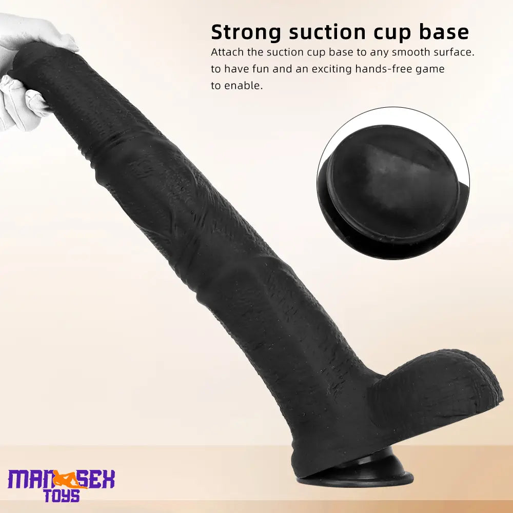 16.14in Super Long Silicone Huge Soft Animal Horse Cock Dildo Sex Cock