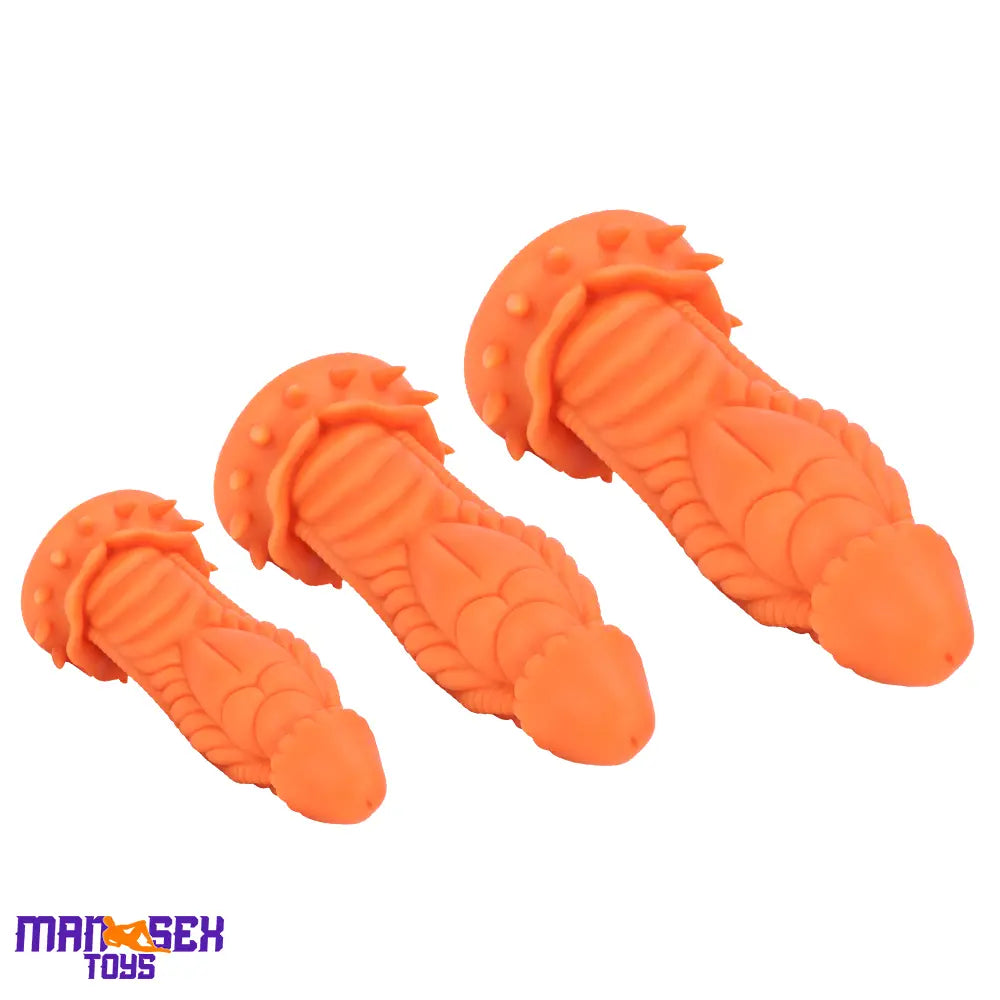 7.87in 10.43in 12.6in Fantasy Silicone Big No Eggs Stimulation Dragon Dildo