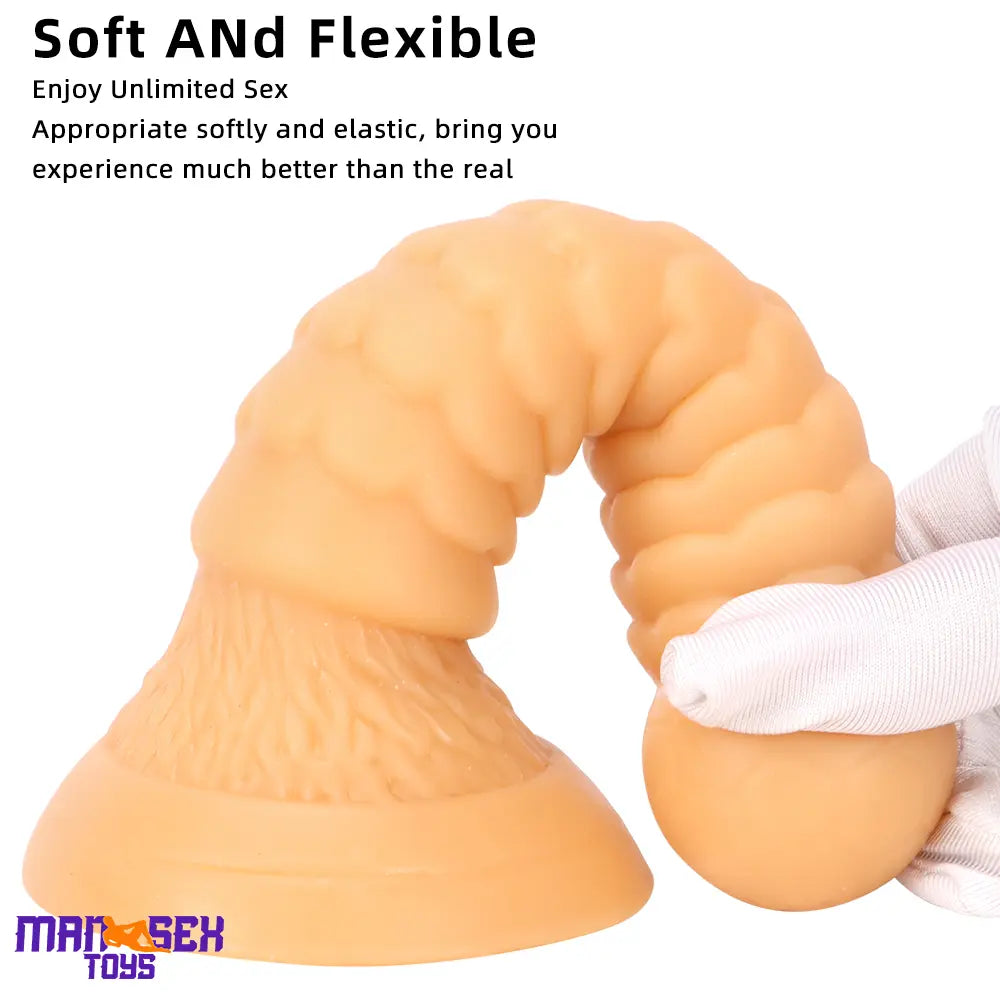 7.08in Fantasy Women Men Dildo Adult Sex Toy For Anal Vaginal Cock Sex