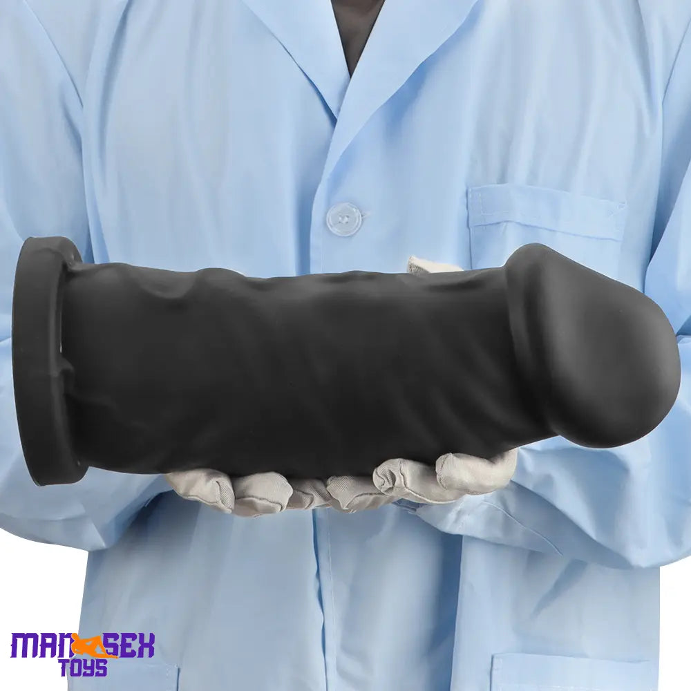 9.25in 11.02in 12.2in Super Big Silicone Soft Mushroom Head Durable Dildo