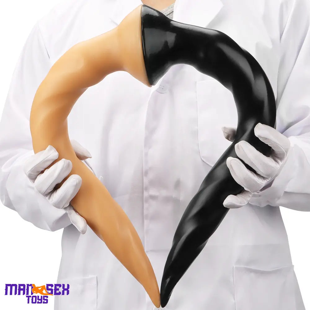 11.41in 14.56in 17.71in Super Large Long Thick Sharp Cock Butt Plug Dildo