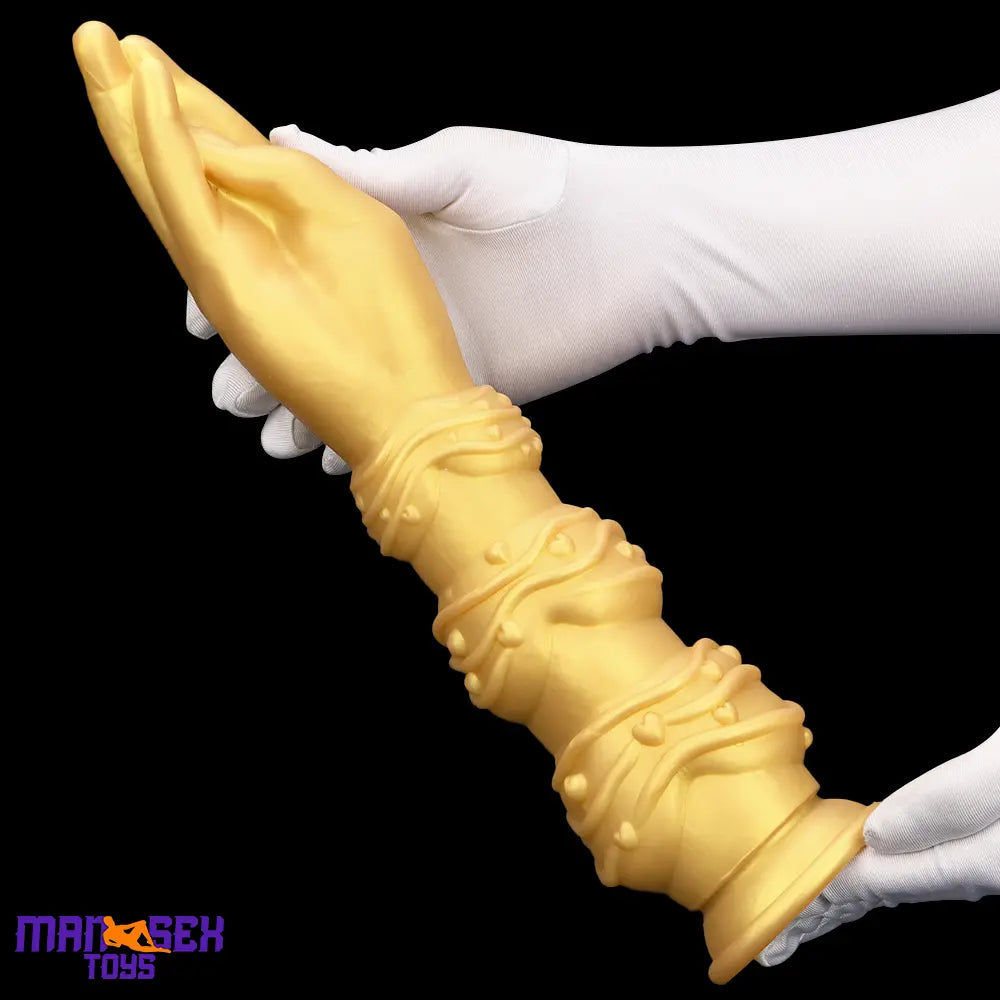 7.28in 9.84in 13.38in Premium Silicone Soft Fist Hands Big Durable Dildo