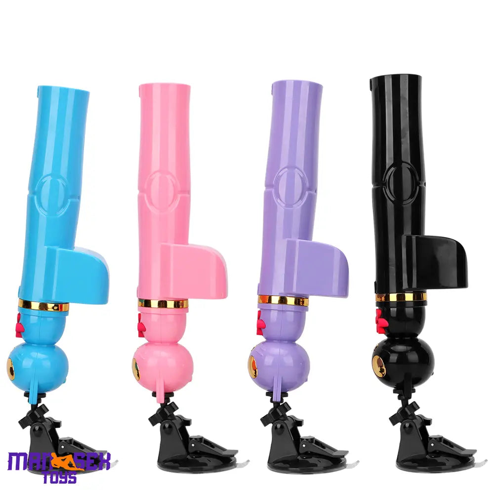 7.87in Cat Heating Thrusting Vibrating Automatic Dildo Gun Fucking Machine