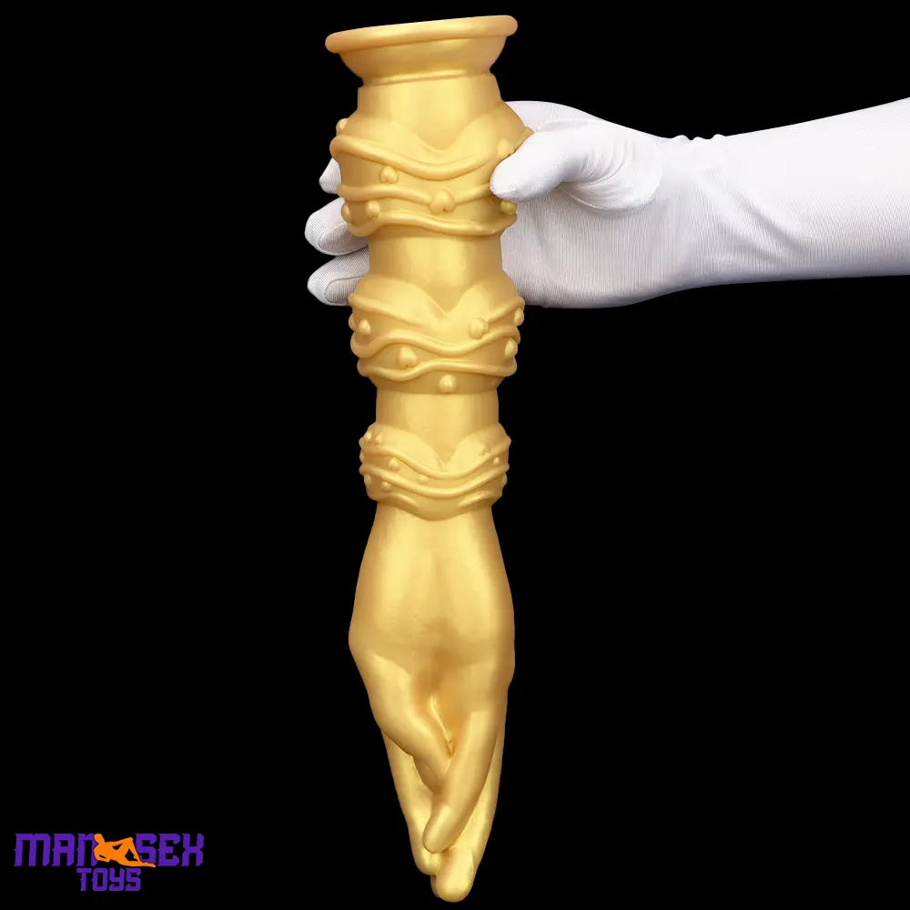 7.28in 9.84in 13.38in Premium Silicone Soft Fist Hands Big Durable Dildo