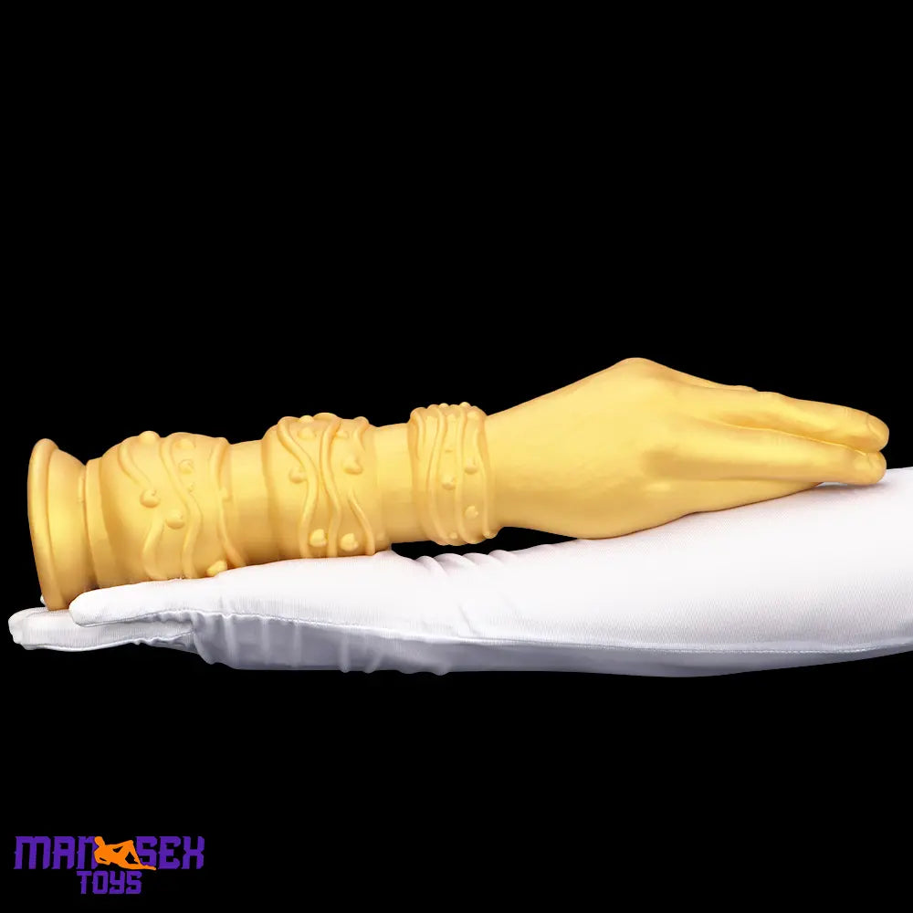 7.28in 9.84in 13.38in Premium Silicone Soft Fist Hands Big Durable Dildo