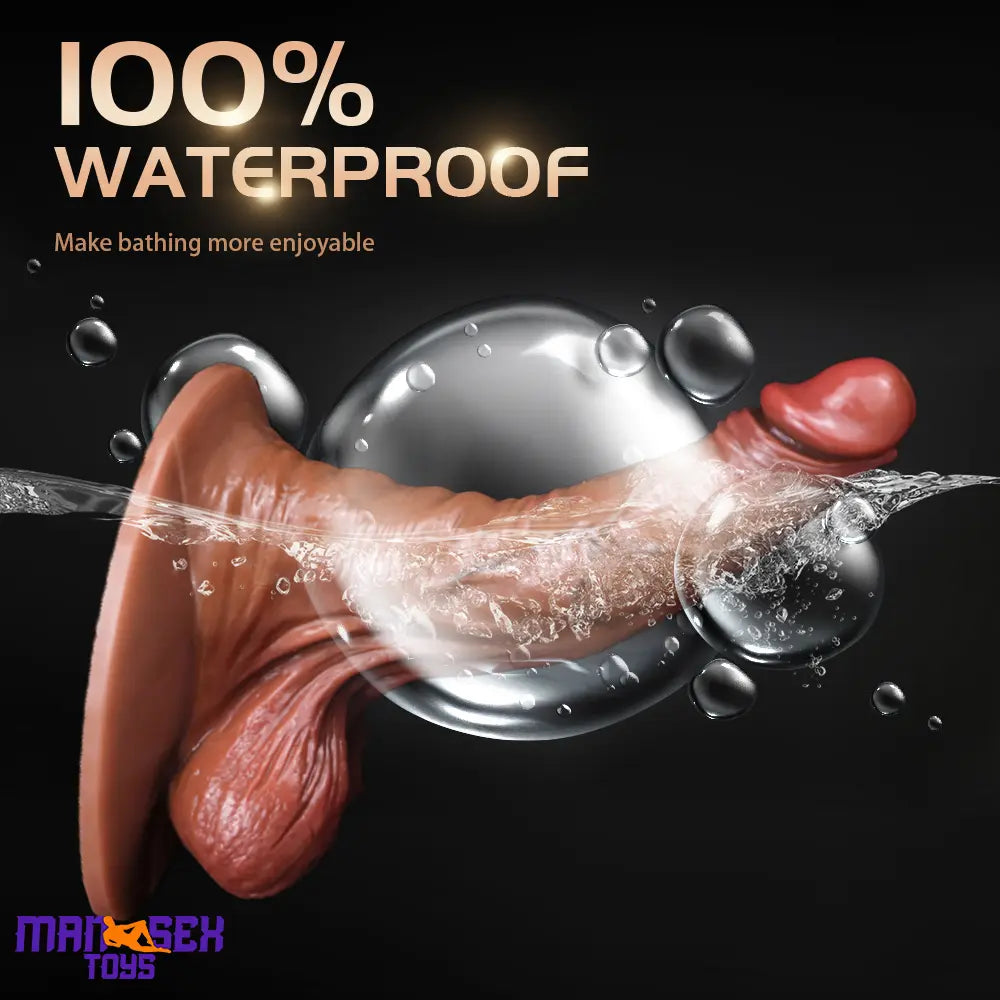 8.07in 9.25in Soft Silicone Big Real Feeling Cock Dildo With Big Sucker