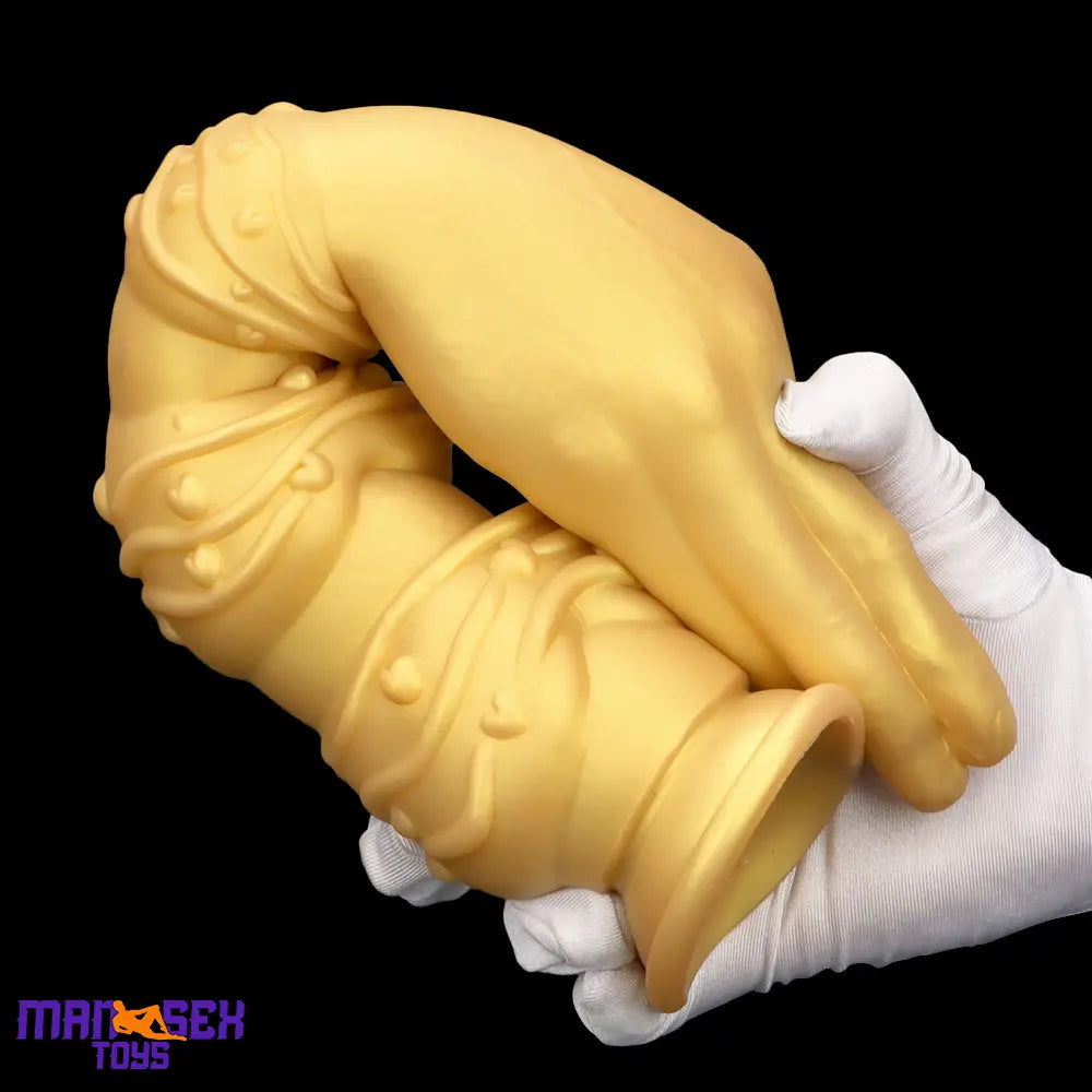 7.28in 9.84in 13.38in Premium Silicone Soft Fist Hands Big Durable Dildo