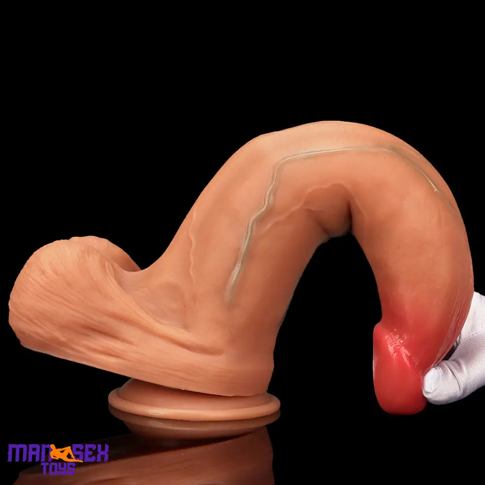 10.03in 9.25in 13in Soft Silicone Big Lifelike Dual Density Dildo Suction Cup