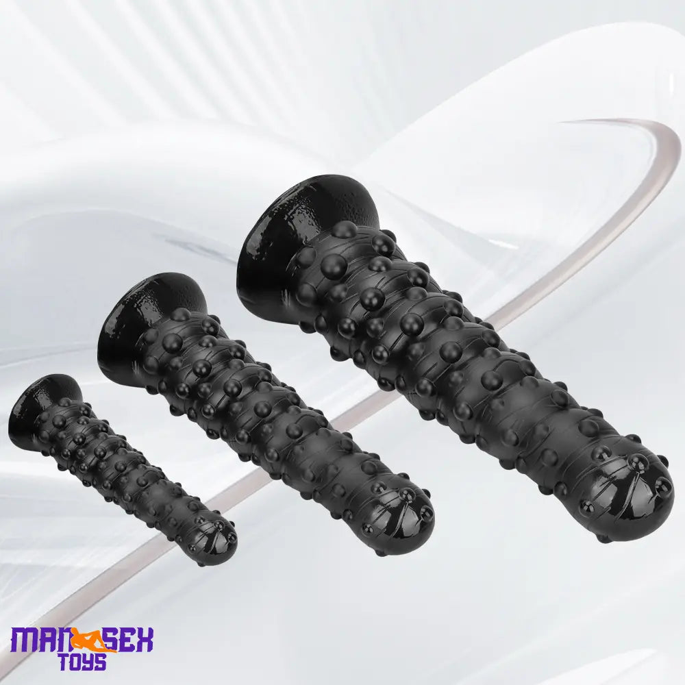 7.48in 11.22in 15in Huge Black Spiral Animal Octopus Big Dildo Butt Plug