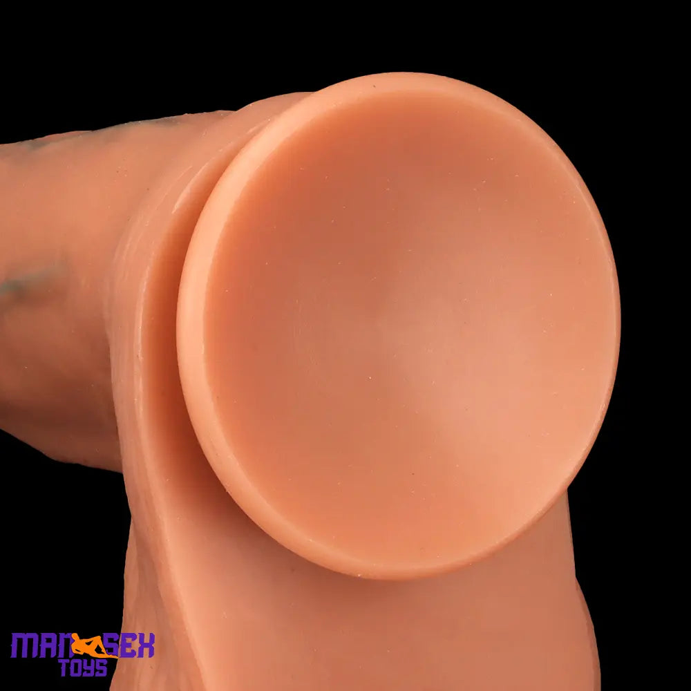 10.03in 9.25in 13in Soft Silicone Big Lifelike Dual Density Dildo Suction Cup