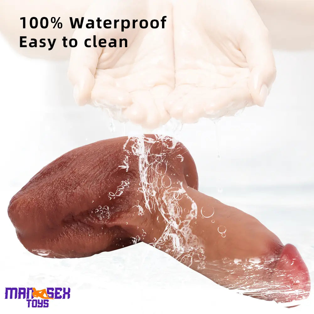 9.25in 10.23in Premium Soft Liquid Silicone Big Real Dildo For Women Cock