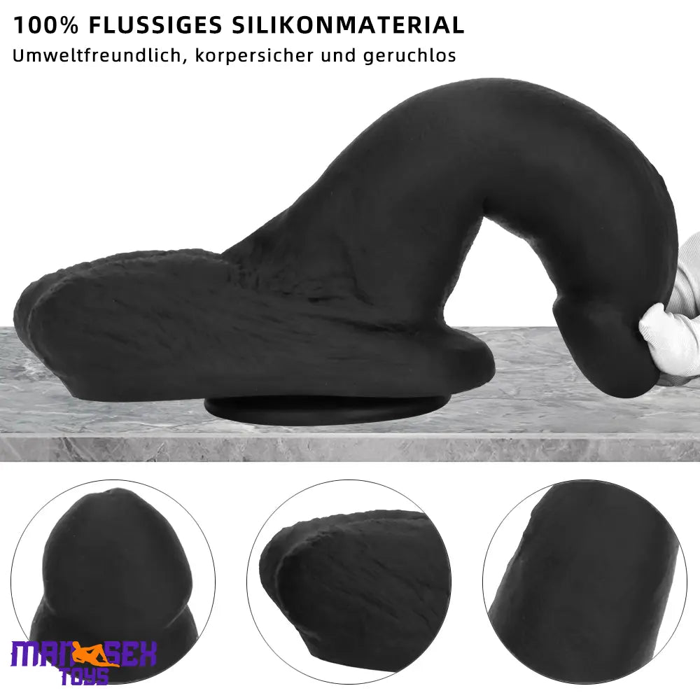 9.25in 10.23in Premium Soft Liquid Silicone Big Real Dildo For Women Cock