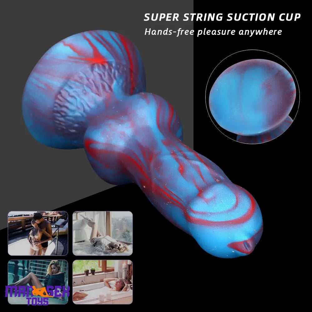 3.81in Mini Soft Silicone Lifelike Animal Dog Penis Dildo For Cock Beginners