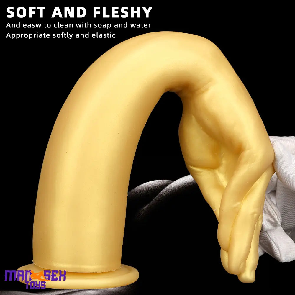 14.17in Super Big Long Soft BDSM Hands Dildo For Fisting Durable Sex Toy