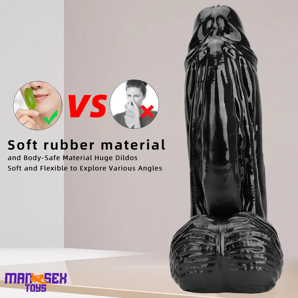 23.22in Realistic Super Long Huge Thick Durable Dildo For Advanced User