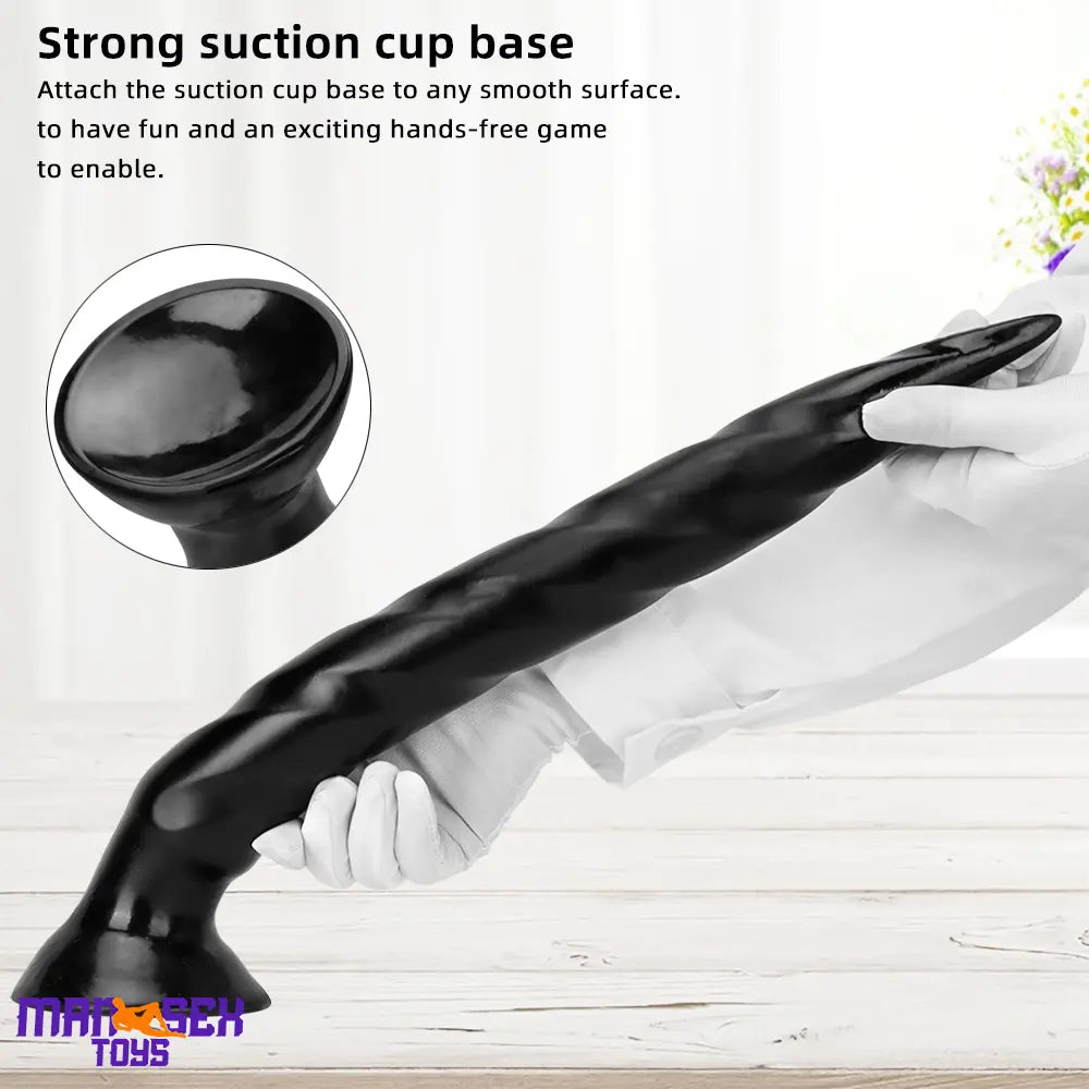 11.41in 14.56in 17.71in Super Large Long Thick Sharp Cock Butt Plug Dildo