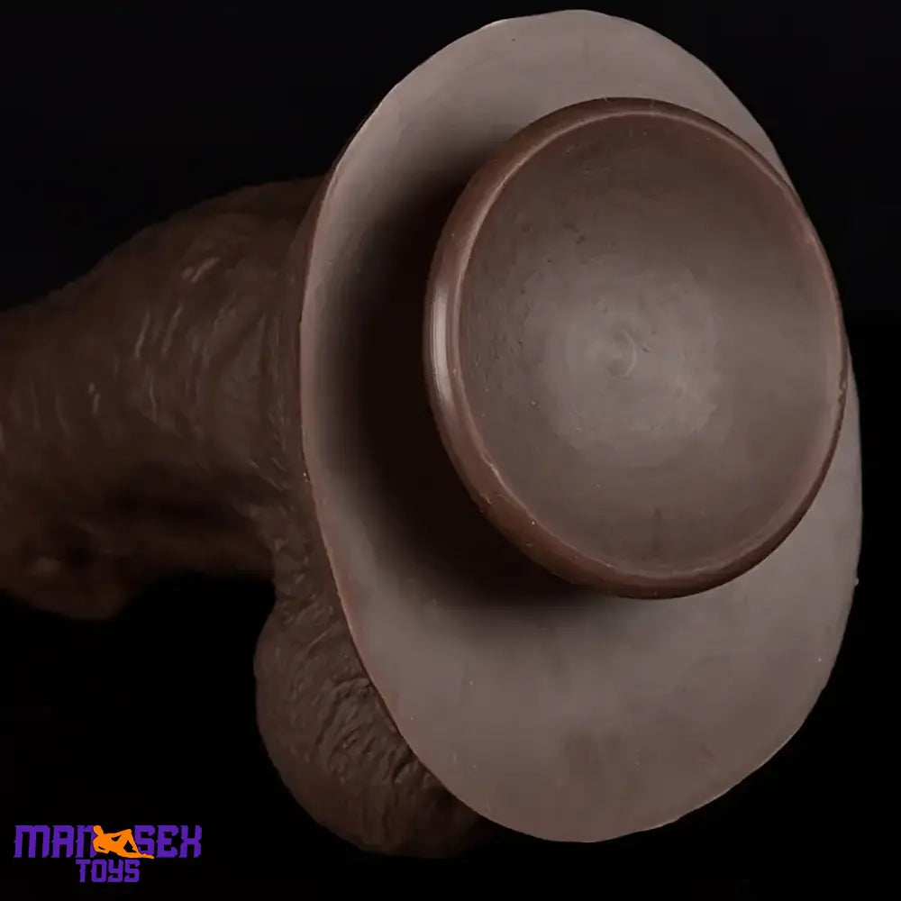 7.87in Superb Skin Thick Real Feeling Silicone Dildo Adult Pleasure Toy