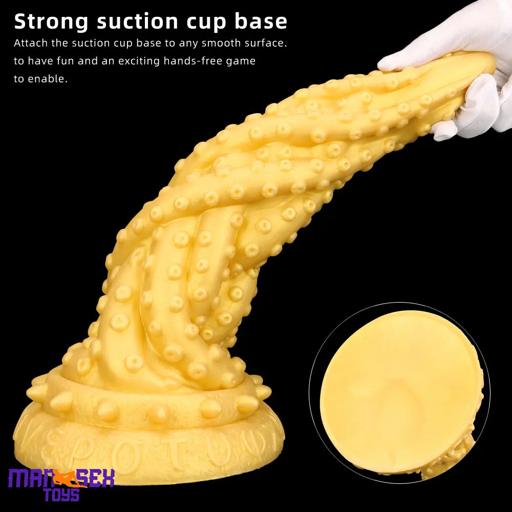 15in Liquid Large Soft Silicone Fantasy Thick Octopus Dildo Cock Love Toy
