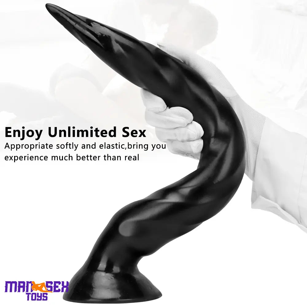 11.41in 14.56in 17.71in Super Large Long Thick Sharp Cock Butt Plug Dildo