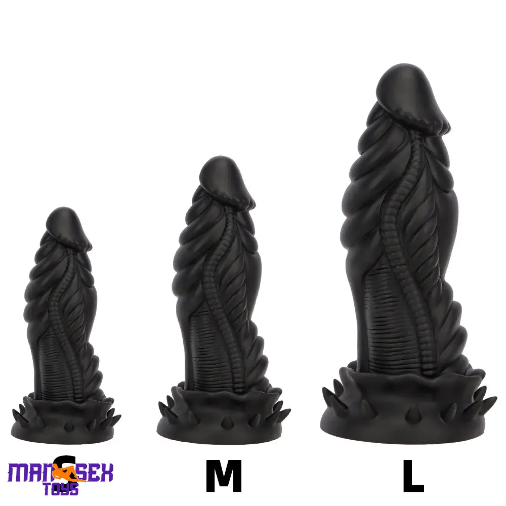 7.87in 10.43in 12.6in Fantasy Silicone Big No Eggs Stimulation Dragon Dildo