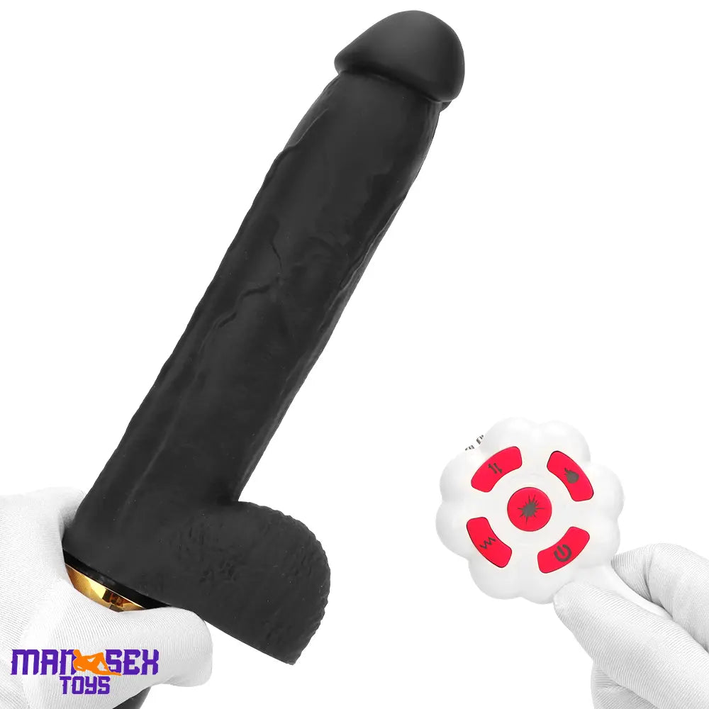 7.87in Cat Heating Thrusting Vibrating Automatic Dildo Gun Fucking Machine
