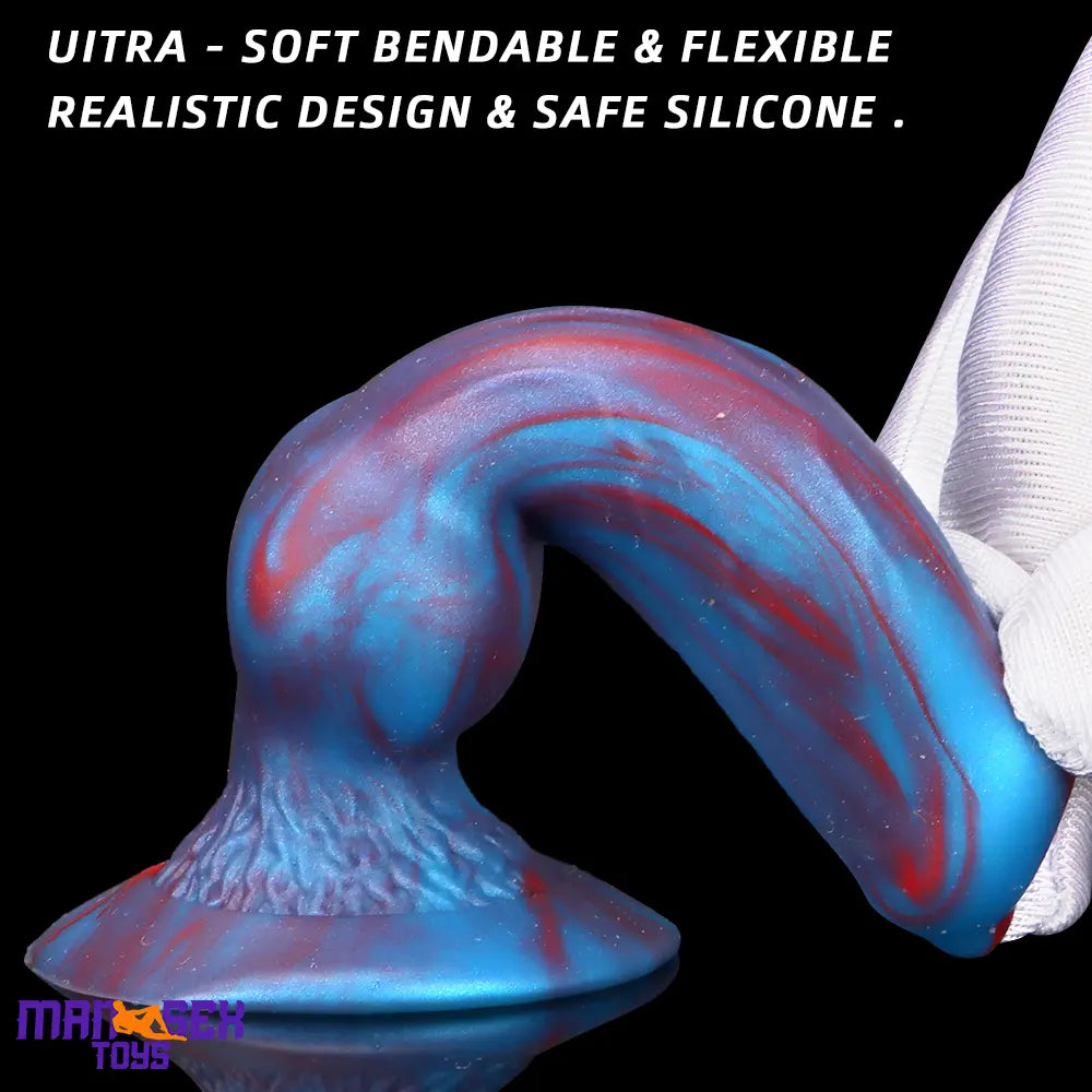 3.81in Mini Soft Silicone Lifelike Animal Dog Penis Dildo For Cock Beginners