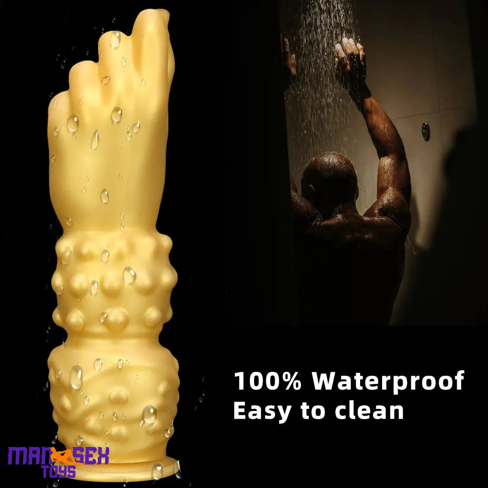 7.87in 10.82in 14in Thick Large Silicone Soft Hands Fist Anal Wide Dildo