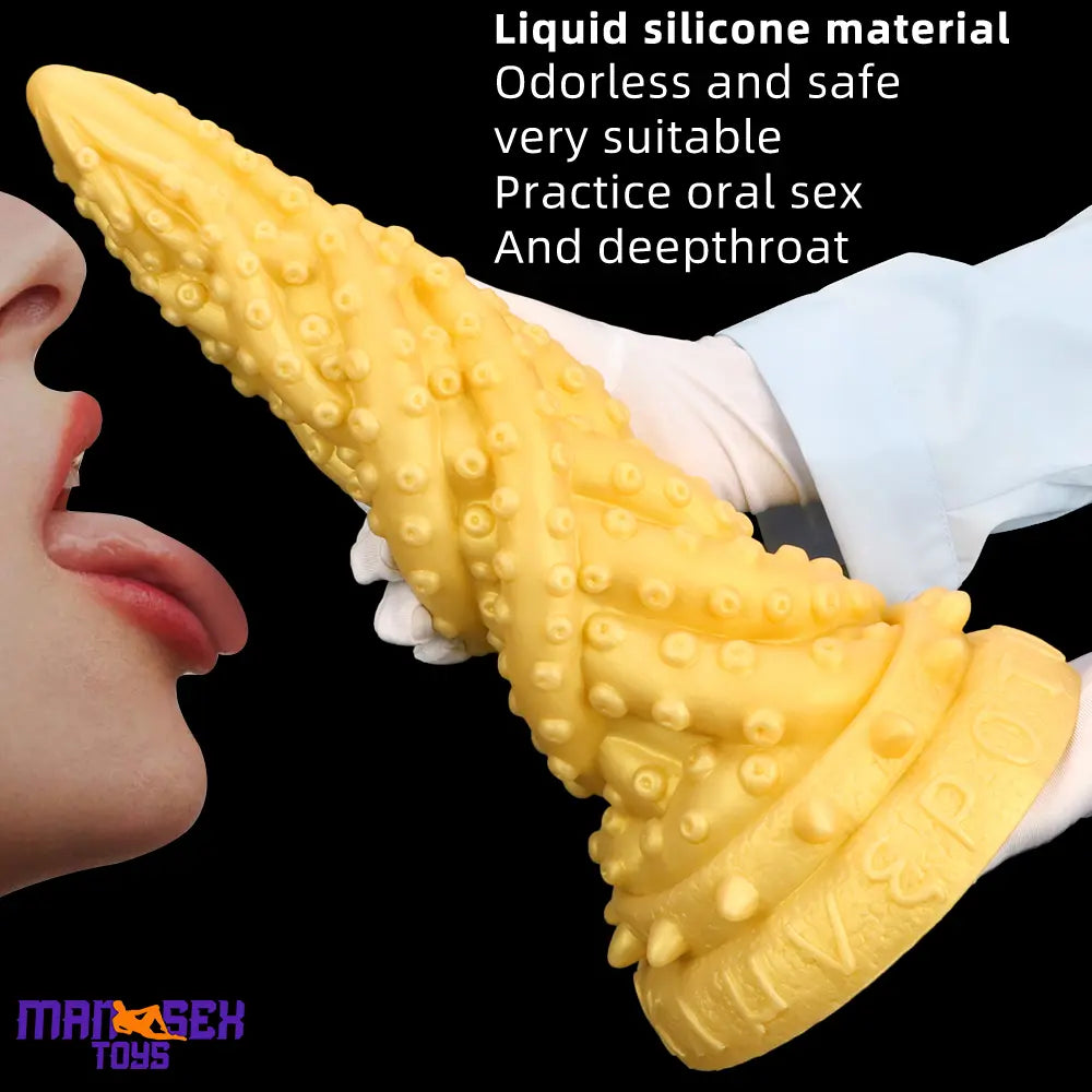 15in Liquid Large Soft Silicone Fantasy Thick Octopus Dildo Cock Love Toy
