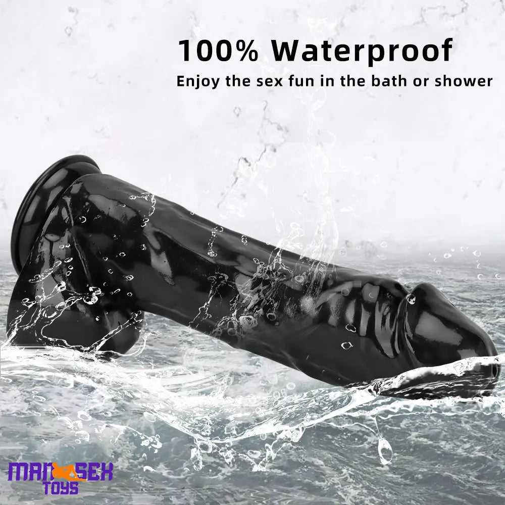 14.37in Large Thick Dildo For Anal Vaginal Cock Expansion With Sucker