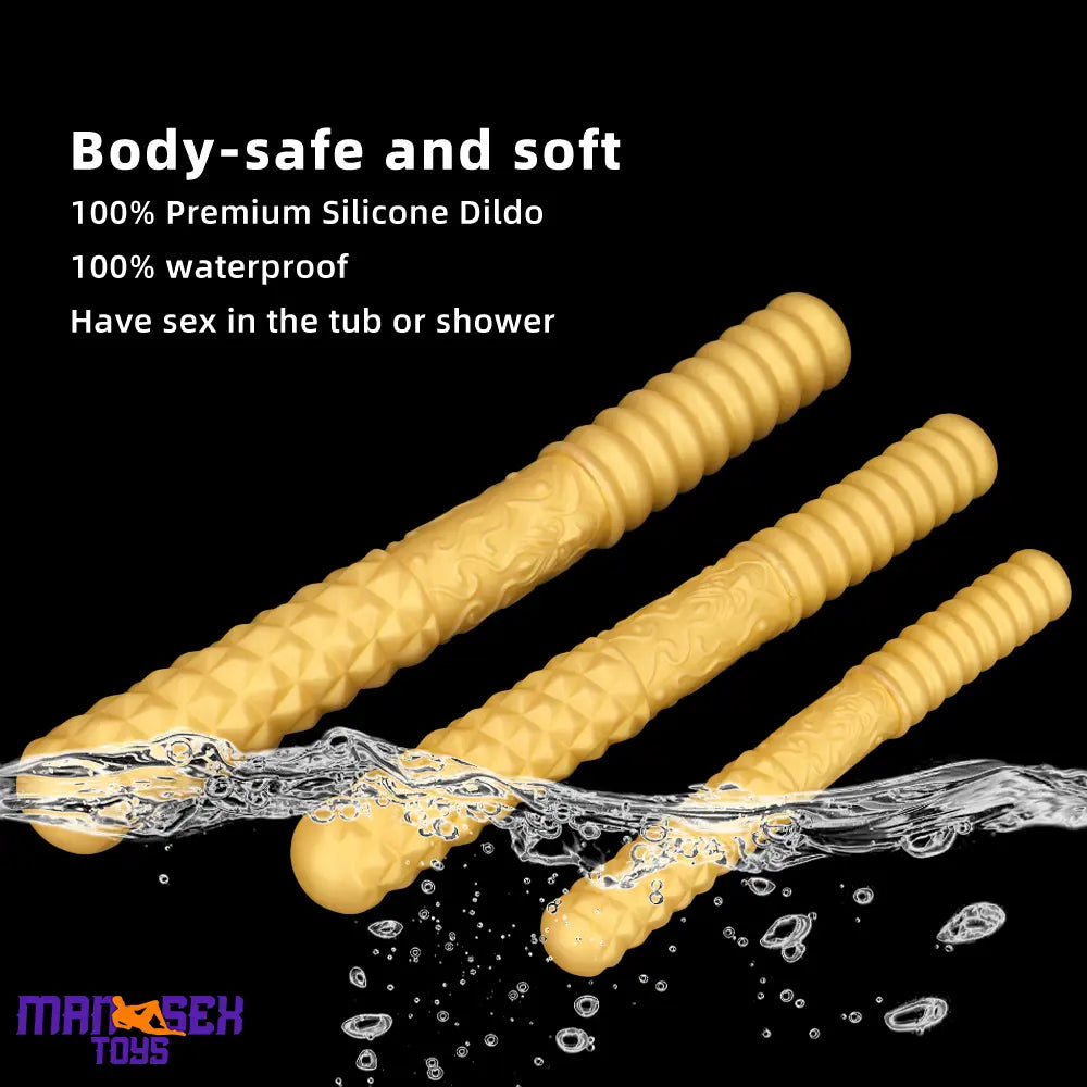 11.41in 15in 18.11in Liquid Large Soft Long Silicone Dual Ended Cock Dildo