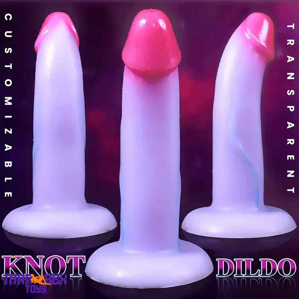 7.6in Realistic Silicone Soft Dildo Durable Sex Toy For Women Men Orgasm