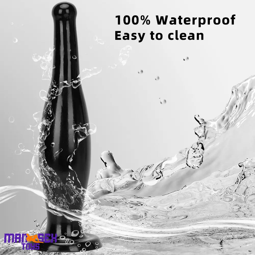 6.7in 11.41in Women Men Big Black Thick Beer Bottle Dildo For Anal Cock