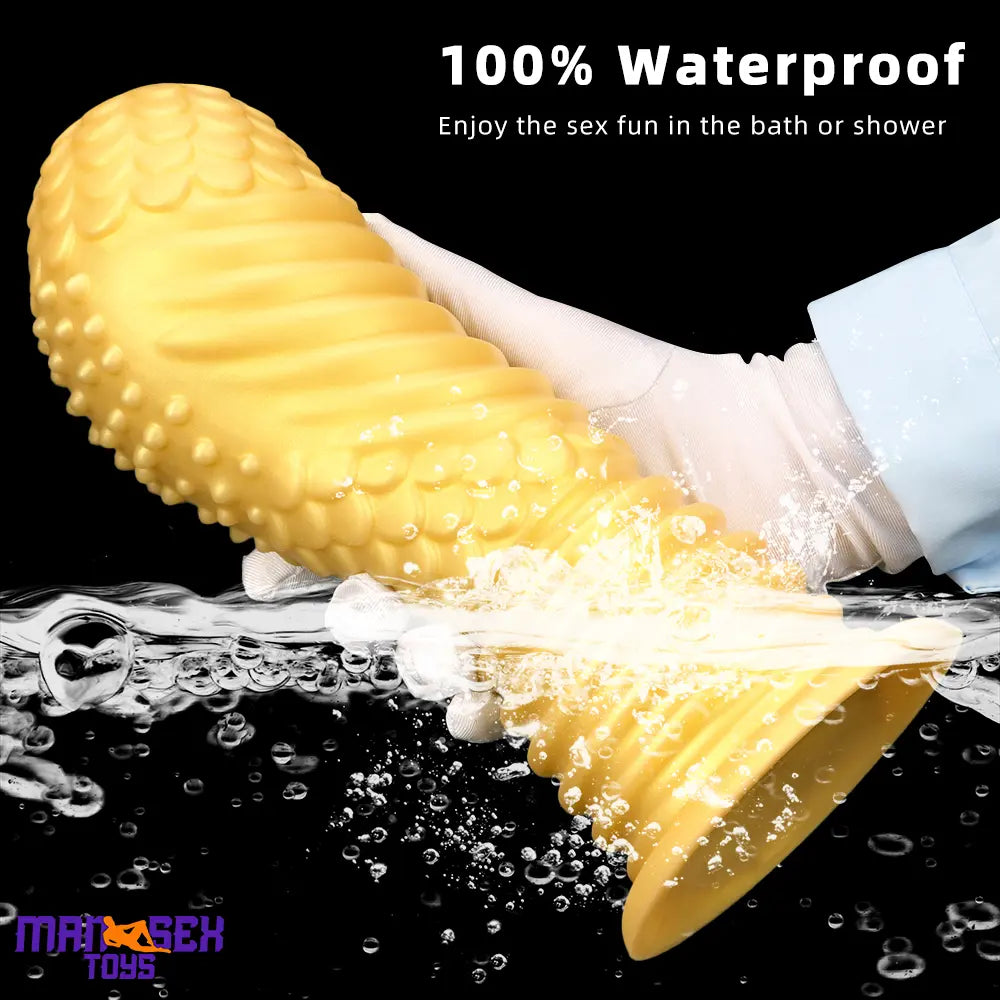 6.1in 8.46in 10.43in Soft Liquid Silicone Thick Fantasy Fat Butt Plug Dildo