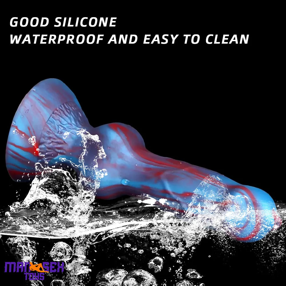 3.81in Mini Soft Silicone Lifelike Animal Dog Penis Dildo For Cock Beginners