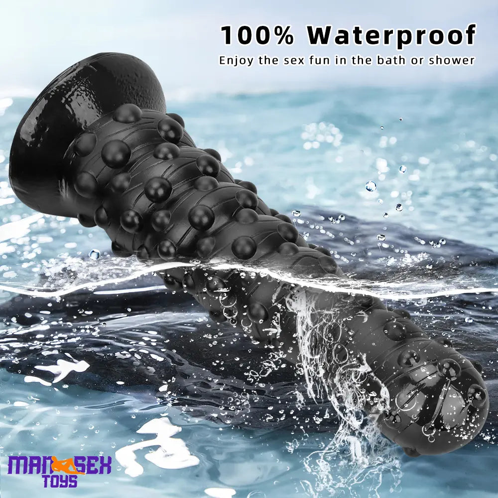 7.48in 11.22in 15in Huge Black Spiral Animal Octopus Big Dildo Butt Plug