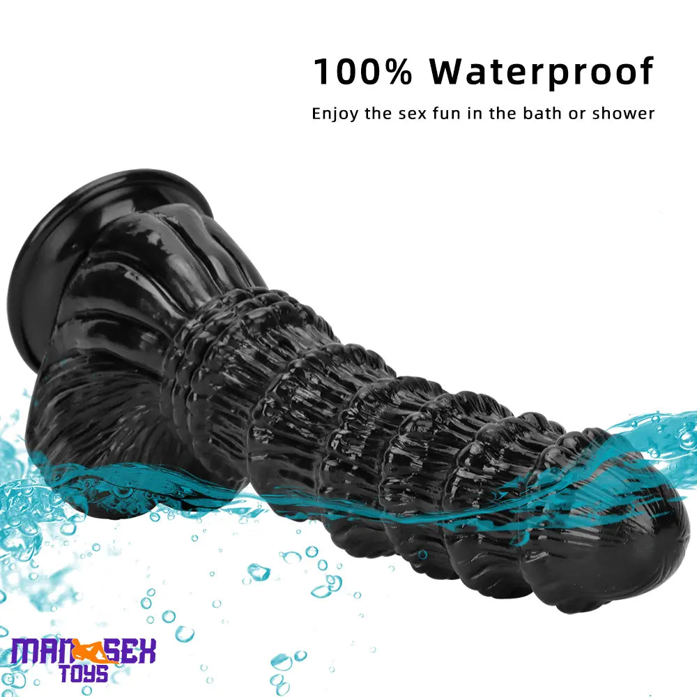 9.25in 9.64in 11.02in Big Thick Black Dildo BDSM Horse Penis Cock Toy