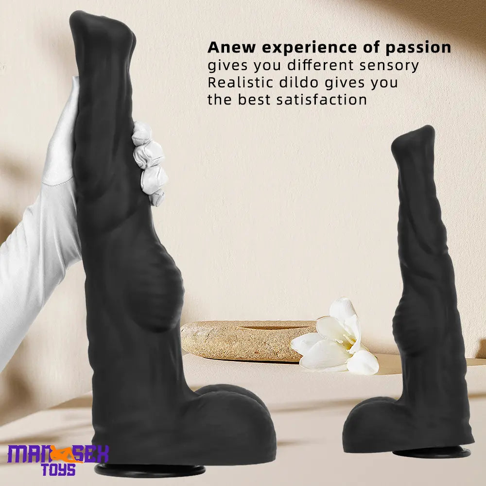 12.61in 14.17in 16in Huge Long Silicone Soft Horse Cock Stimulation Dildo