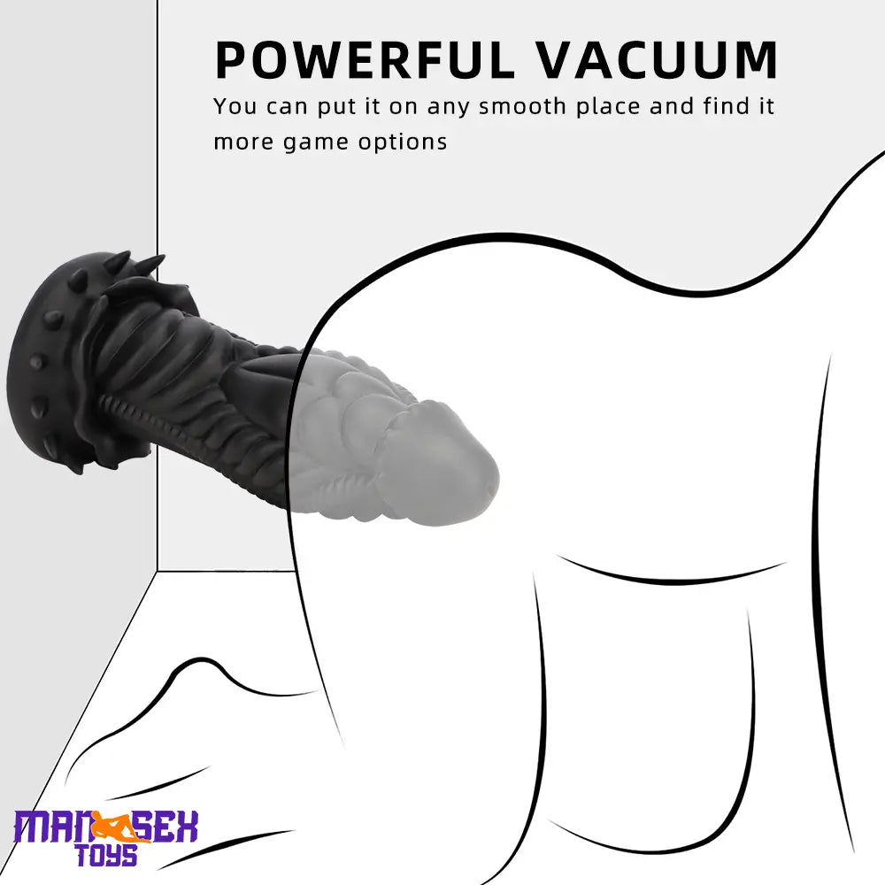 7.87in 10.43in 12.6in Fantasy Silicone Big No Eggs Stimulation Dragon Dildo